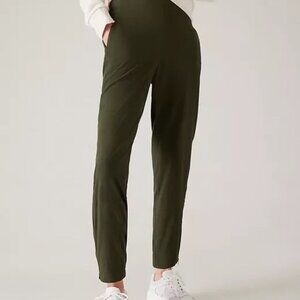 Brooklyn Heights High Rise Jogger size 14 TALL Aspen Olive